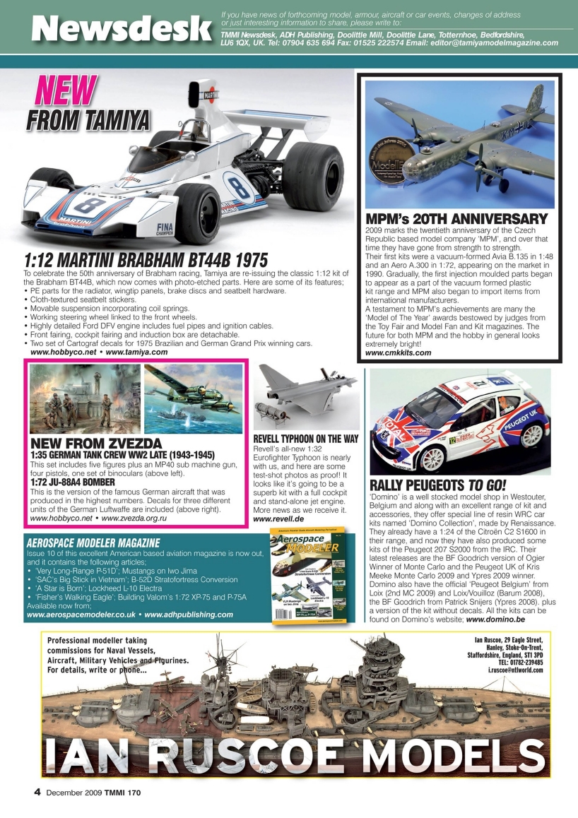 Tamiya Model Magazine 170 (2009.12)